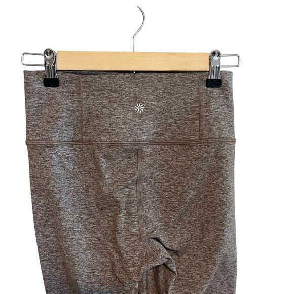 Athleta Softluxe High Rise Tights Leggings Heathered Gray Size Small - Picture 5 of 6